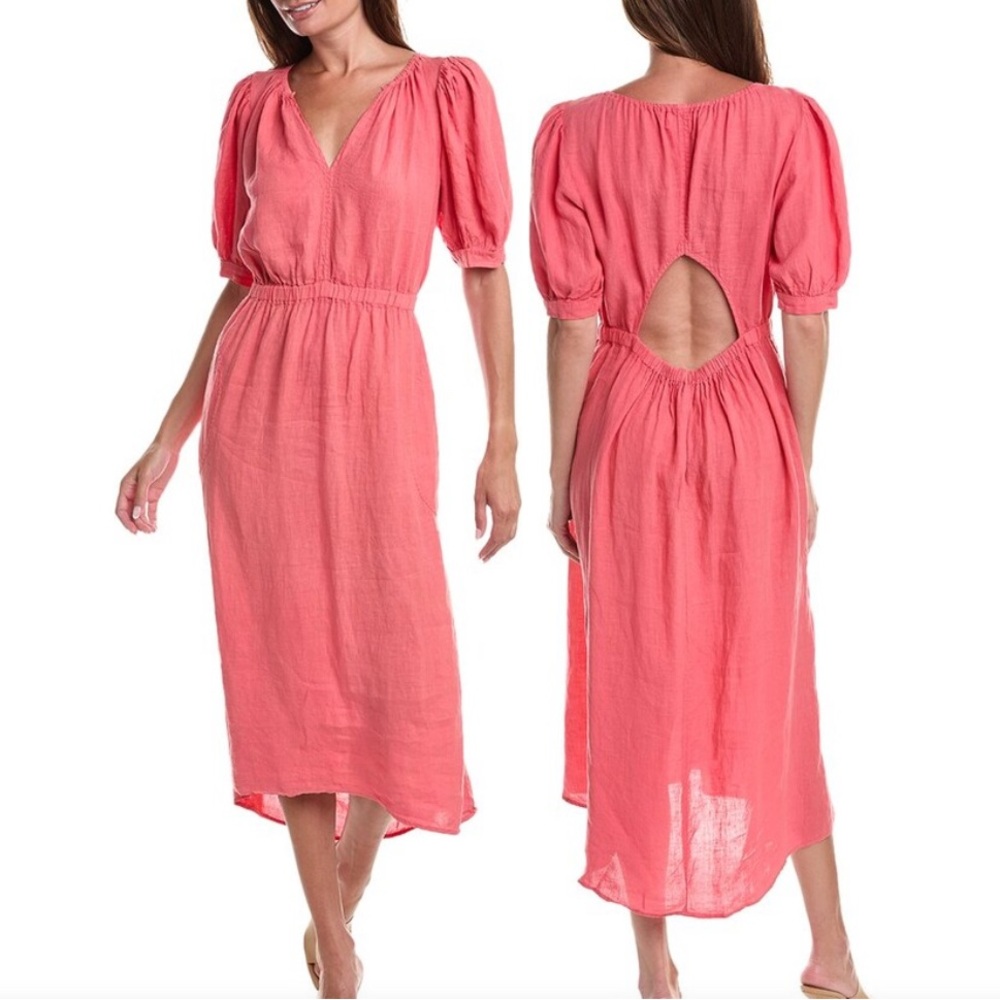 Velvet by Graham & Spencer Coral Midi Dress